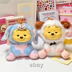 Full Set of 9 MINISO Winnie The Pooh Naughty Party PlushBlind Box Art Kit