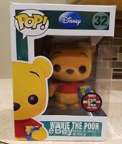 Funko POP! Disney#32Winnie the Pooh #32 SDCC 2012 Flocked480 Exclusive#47 Tigger