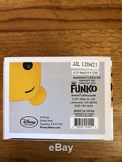 Funko Pop Disney SDCC 2012 Exclusive Winnie The Pooh LE 480 Flocked Rare