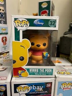 Funko Pop! Disney Winnie The Pooh 32 Vaulted Rare Retired