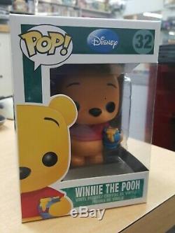 Funko Pop Disney Winnie The Pooh 32 Vaulted Rare good condition