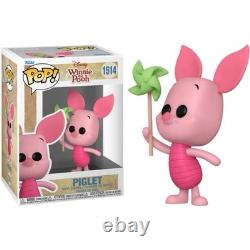 Funko Pop! Disney Winnie the Pooh Complete Set (#1512-1517) + Flocked Exclusive