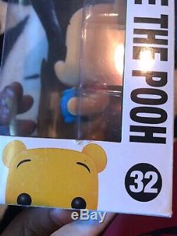 Funko Pop Figure Disney SDCC 2012 Exclusive Winnie The Pooh LTD 480 Flocked Rare