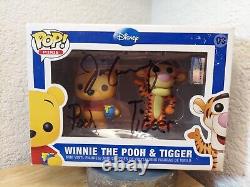 Funko Pop! Jim Cummings Signed Winnie the Pooh & Tigger 03 Vinyl Figure 2 Pack