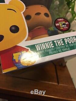 Funko Pop SDCC 2012 Disney Flocked Winnie The Pooh LE 480 Exclusive