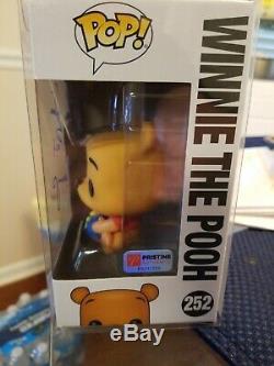 Funko Pop! Signed by Jim Cummings. Winnie the Pooh number 252