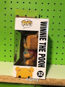 Funko Pop Vinyl Disney Series 3 #32 Winnie The Pooh Flocked SDCC 2012 Exclusive