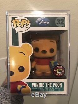 Funko Pop! Winnie The Pooh, 2012 SDCC FLOCKED