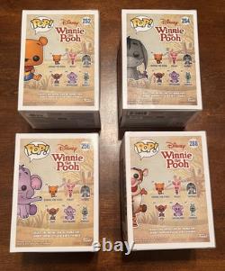 Funko Pop! Winnie The Pooh 252, Eeyore 254, Heffalump 256, Tigger 288 Exclusives