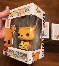 Funko Pop! Winnie The Pooh 252, Eeyore 254, Heffalump 256, Tigger 288 Exclusives