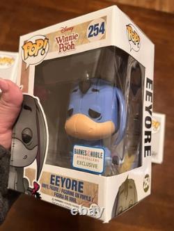 Funko Pop! Winnie The Pooh 252, Eeyore 254, Heffalump 256, Tigger 288 Exclusives