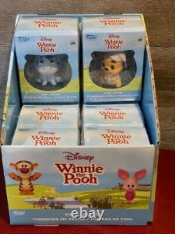 Funko Winnie The Pooh Mini lot of 9 with rare display case including Eeyore