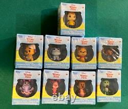 Funko Winnie The Pooh Mini lot of 9 with rare display case including Eeyore