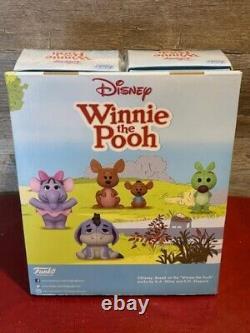 Funko Winnie The Pooh Mini lot of 9 with rare display case including Eeyore