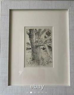 Further Nice Framed Winnie The Pooh Illustration 1930 With Warranty