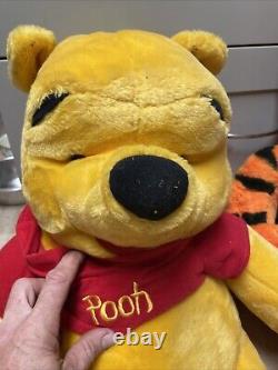 GENUINE Winnie The Pooh And Tigger HUGE Vintage Mattel And Fisher Price