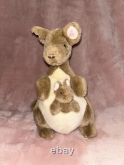 GUND Classic Pooh Stuffed Plush Set Lot Kanga Rabbit Pooh Tigger