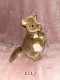 GUND Classic Pooh Stuffed Plush Set Lot Kanga Rabbit Pooh Tigger