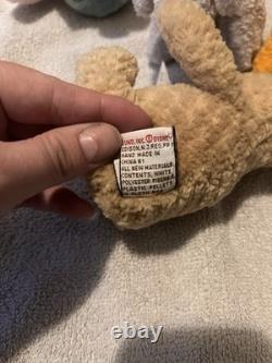 GUND Winnie the Pooh Mini Stuffed Animals Set Pooh, Piglet, Eeyore, Tigger
