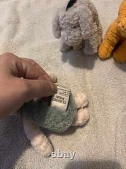 GUND Winnie the Pooh Mini Stuffed Animals Set Pooh, Piglet, Eeyore, Tigger