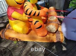 Gemmy Disney Winnie The Pooh Tigger Eeyore Airblown Christmas Inflatable 8 Feet