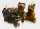 Gund Classic Pooh Christmas Plush Ornaments Pooh Piglet Eeyore Tigger Set 4 Rare
