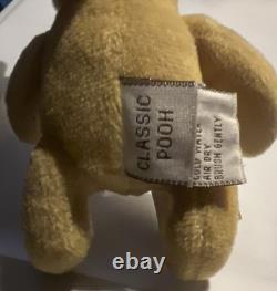 Gund Classic Pooh Christmas Plush Ornaments Pooh Piglet Eeyore Tigger Set 4 RARE