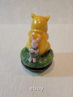 Halcyon Days Bonbonniere Winnie the Pooh Piglet Trinket Box DISNEY