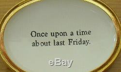 Halcyon Days Winnie the Pooh Once Upon A Time About Last Friday Enamel Box