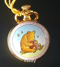 Halcyon Days Winnie the Pooh Small Pocket Watch