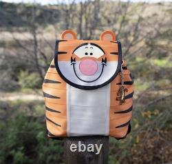 Harveys Disney Tigger Large Orange Black White Striped Backpack Winnie the Pooh