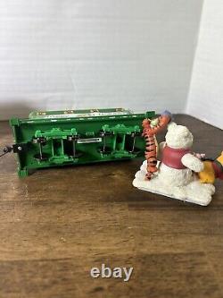 Hawthorne Village HO Train 2 Pc Pooh Hundred Acre Wood Christmas Express Tigger