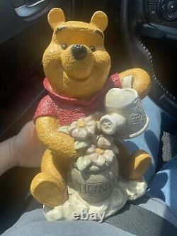 Henri Studio 2001 Disney Winnie The Pooh Garden Statue Rare 1905R Resin Winnie