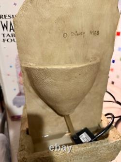 Henri Studio Disney Winnie the Pooh Resin Stone Waterfall Tabletop Fountain