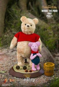 Hot Toys Christopher Robin Winnie The Pooh And Piglet Mms503 1/6 New