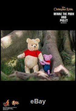 Hot Toys Christopher Robin Winnie The Pooh And Piglet Mms503 1/6 New Last