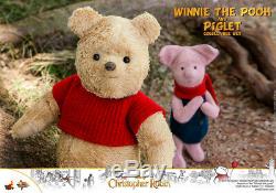 Hot Toys MMS 503 Christopher Robin Winnie the Pooh & Piglet Set (Set Of 2) NEW