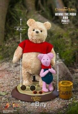 Hot Toys MMS503 Christopher Robin Winnie the Pooh & Piglet Set Brand New