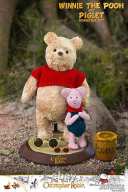 Hot Toys MMS503 Christopher Robin Winnie the Pooh & Piglet Set Figure NIB