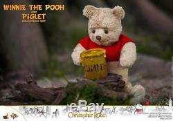 Hot Toys Winnie the Pooh 1/6 MMS502 Christopher Robin Disney Figure New