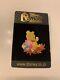 Japan Disney Mall Baby Winnie The Pooh & Piglet Fall Leaves Pin Le 100 Htf Rare