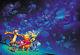 Japan Jigsaw Puzzle Tenyo Disney Winnie The Pooh Piglet Eeyore Night D-500-339