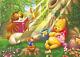 Japan Jigsaw Puzzle Tenyo Disney Winnie The Pooh Piglet Hunny Friends D-300-294