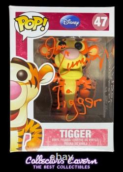 Jim Cummings Signed Funko POP Winnie the Pooh Tigger JSA COA