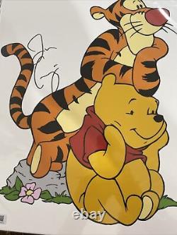Jim Cummings the Voice Of Winnie The Pooh & Tigger Autographed 11 x 14 (PA COA)