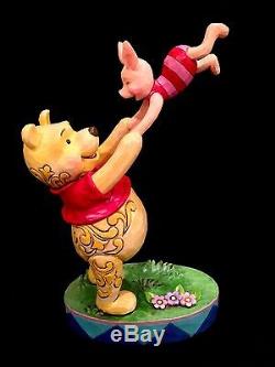 Jim Shore Disney Traditions 4-Piece Winnie the Pooh Set! Tigger! Eeyore! Kanga