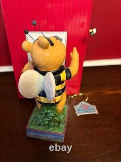 Jim Shore Disney Traditions BUMBLE WINNIE THE POOH 4057950 RARE O