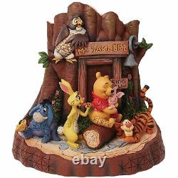 Jim Shore Disney Traditions Winnie the Pooh Figurine Carved by Heart 6010879