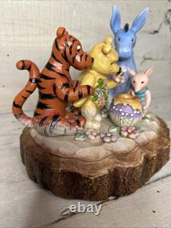 Jim Shore Winnie The Pooh'You Me and Hunny Bee' Statue 4037502 Disney Tradition