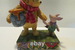 Jim shore disney traditions winnie the pooh and piglet together forever